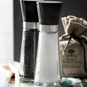 Młynki do soli i pieprzu szklane