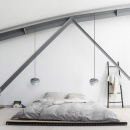 Abażur lampa Carmina mini Gradient Misty Grey UMAGE 02079