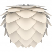 Aluminiowa lampa wisząca Aluvia UMAGE perłowa biel 02127