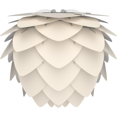 Aluminiowa lampa wisząca mini Aluvia UMAGE perłowa biel 02128