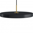 Antracytowa lampa wisząca Asteria UMAGE 02171