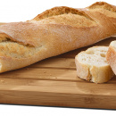 Bambusowa deska do chleba ze stalową tacą Panas Zack 20872