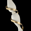 Biała lampa podłogowa Intreccio Maytoni Classic ARM010-01-W