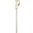 Biała lampa podłogowa Intreccio Maytoni Classic ARM010-01-W