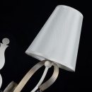 Biały, podwójny kinkiet Intreccio Maytoni Classic ARM010-02-W