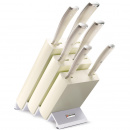 Blok z nożami kremowy Wusthof Classic Ikon W-1090470601