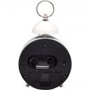 Budzik analogowy retro Single Bell Nextime biały 5213 WI