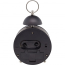 Budzik analogowy retro Single Bell Nextime czarny 5213 ZW