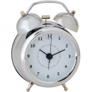 Budzik Wake up Nextime 23 cm, srebrny 5113 ZI