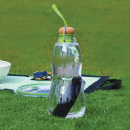 Butelka na wodę z filtrem węglowym Eau Good Black Blum czerwona EG004