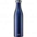 Butelka termiczna 0,75 Litra metaliczny niebieski Lurch LU-00240862