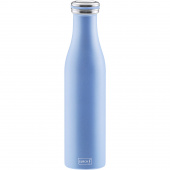 Butelka termiczna stalowa 0,75 Litra Lurch perłowo-niebieska LU-00240960