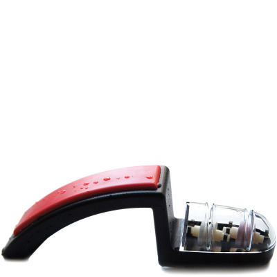 Ceramiczna ostrzałka wodna do noży Global czarno-czerwona 220BR