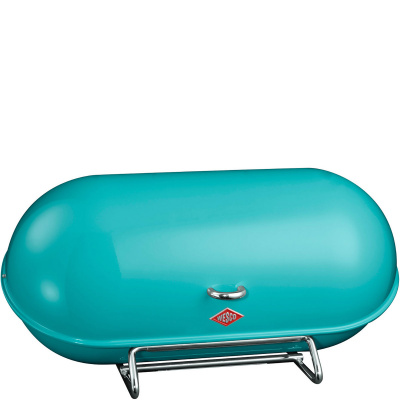 Chlebak duży, turkusowy, stalowy Breadboy Wesco 222201-54