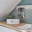 Chlebak owalny czerwony duży Elly Wesco 236201-02