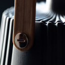 Cukiernica z pokrywką, czarna porcelana Pekoë Revol RV-653639-1