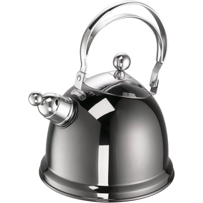 Czajnik stalowy z gwizdkiem Luna, antracytowy, indukcja, 2,2 Litra 68043-16