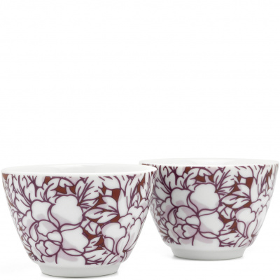 Czarki porcelanowe do herbaty Yantai Bredemeijer - 2 sztuki 152003