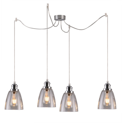 Delikatna lampa wisząca Voice Candellux na 4 żarówki 34-70838