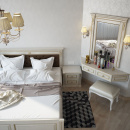 Delikatny kinkiet do sypialni Olivia Maytoni Classic ARM326-01-W