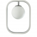 Designerska lampa wisząca kula w ramce Avola Maytoni Modern MOD431-PL-01-WS