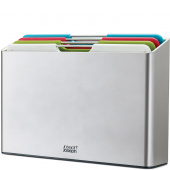 Deski kuchenne do krojenia w srebrnym stojaku Folio Joseph Joseph L 60185