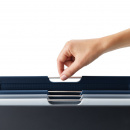 Deski kuchenne do krojenia w stojaku Folio Joseph Joseph M grafitowe 60186