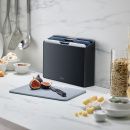 Deski kuchenne do krojenia w stojaku Folio Joseph Joseph M grafitowe 60186