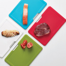 Deski kuchenne do krojenia w stojaku Folio Joseph Joseph M srebrne 60187