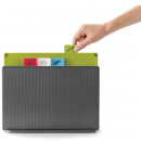 Deski kuchenne do krojenia w stojaku Index Joseph Joseph grafit 60132