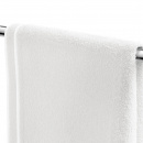 Długi wieszak / reling na ręcznik łazienkowy Atore Zack polerowany 40465