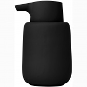 Dozownik do mydła ceramiczny Blomus Sono czarny B66274