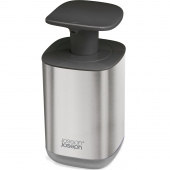 Dozownik do mydła w płynie z pompką Presto Steel Joseph Joseph grafitowy 85164