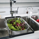 Durszlak stalowy do warzyw z rozsuwanymi uchwytami 34-58 cm KU-2506102834