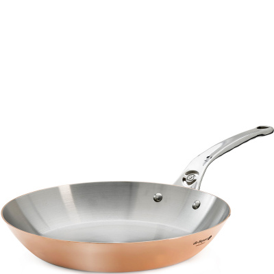 Duża patelnia miedziana 28 cm Prima Matera de Buyer D-6224-28