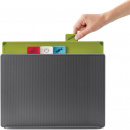 Duże deski kuchenne do krojenia w stojaku Index Joseph Joseph grafit 60135