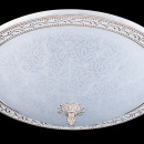 Duży, klasyczny plafon, biało-złoty Aritos Maytoni Classic C906-CL-04-W