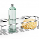 Duży koszyk łazienkowy na akcesoria Atore Zack polerowany 40464