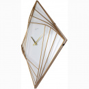 Duży, kwadratowy zegar ścienny 85 cm Turning Square Nextime 3268
