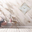 Duży, kwadratowy zegar ścienny 85 cm Turning Square Nextime 3268