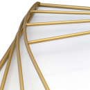 Duży, kwadratowy zegar ścienny 85 cm Turning Square Nextime 3268