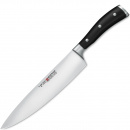 Duży nóż dla szefa kuchni 23 cm Wusthof Classic Ikon czarna rączka W-1040330123