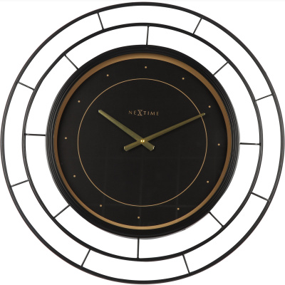 Duży, okrągły zegar ścienny 70 cm Fancy Nextime 3270 ZW