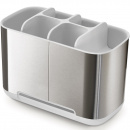 Duży pojemnik na szczoteczki, pastę do zębów EasyStore Steel Joseph Joseph 70531