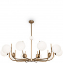 Duży żyrandol szklane kule Rendez-vous Maytoni MOD109PL-10BS