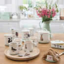 Dzbanek do herbaty ceramiczny 1,4 Litra Zając Apple Farm Kitchen Craft AFTEAPOT