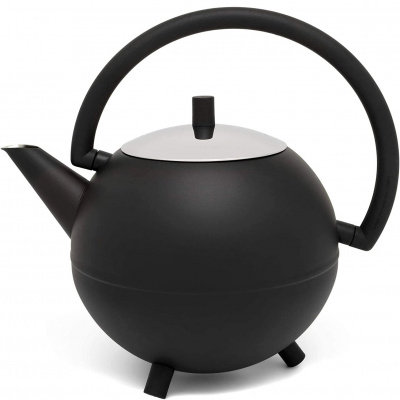 Dzbanek kulisty do herbaty 1,2 Litra Saturn Bredemeijer czarny 111003