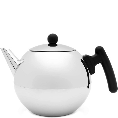 Dzbanek termiczny do herbaty 1,2 Litra Bella Ronde Bredemeijer stal polerowana 101001