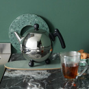 Dzbanek termiczny do herbaty 1,5 Litra Bella Ronde Bredemeijer stal polerowana 1305Z