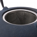 Dzbanek żeliwny granatowy z filtrem do herbaty Yantai 1,2 Litra Bredemeijer G021BP